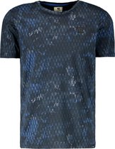 Garcia Heren T-shirt Blauw - Maat XXXL