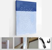 Set of Abstract Hand Painted Illustrations for Postcard, Social Media Banner, Brochure Cover Design or Wall Decoration Background - Modern Art Canvas - Vertical - 1883932879 - 115*