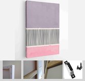 Set of Abstract Hand Painted Illustrations for Wall Decoration, Postcard, Social Media Banner, Brochure Cover Design Background - Modern Art Canvas - Vertical - 1962474121 - 80*60