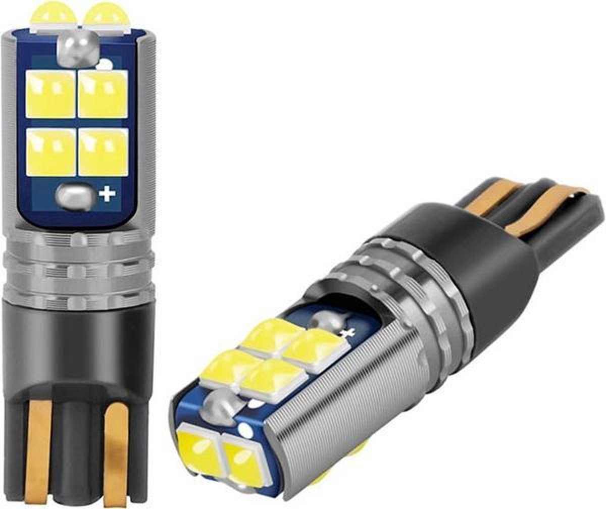 XEOD Lampen set – W5W T10 LED – 6000K Wit licht canbus – 2 stuks