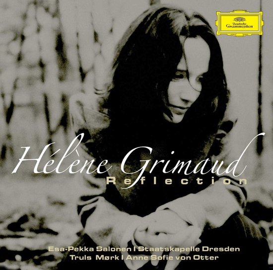 Hélène Grimaud op albumhoes, 'Reflection'.