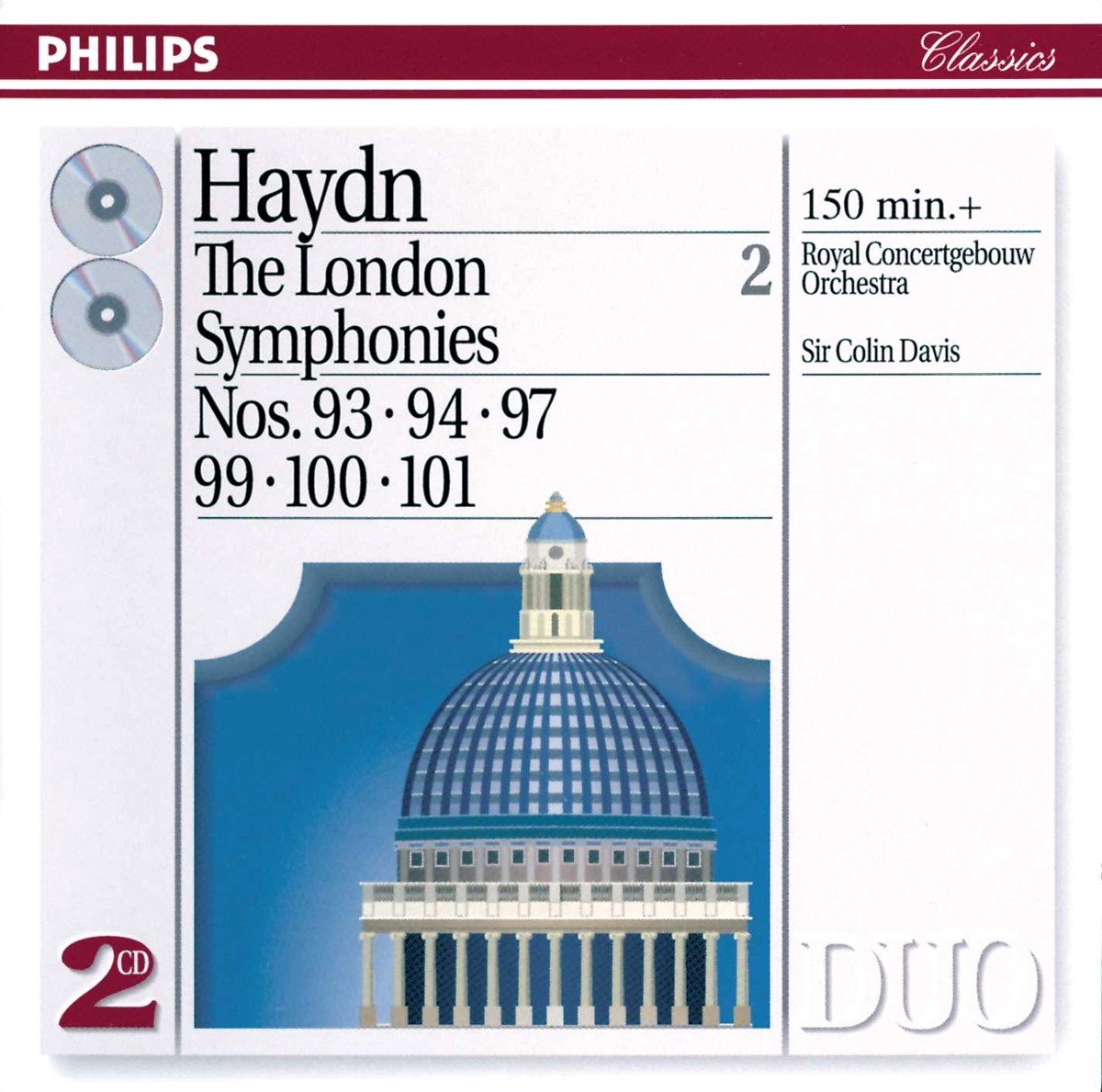 Royal Concertgebouw Orchestra, Sir Colin Davis - Haydn: The London Symphonies - Nos. 93, 94, 97 & 9 (2 CD) - Royal Concertgebouw Orchestra, Sir Colin Davis