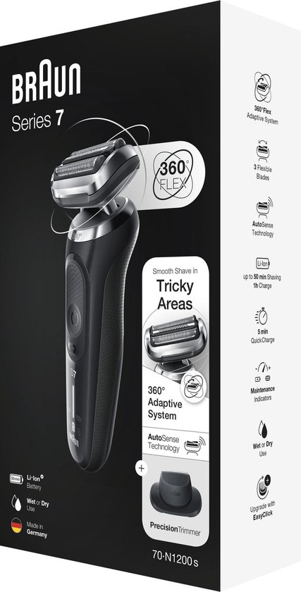 Braun Series 7 70-N1200s - Elektrisch Scheerapparaat met