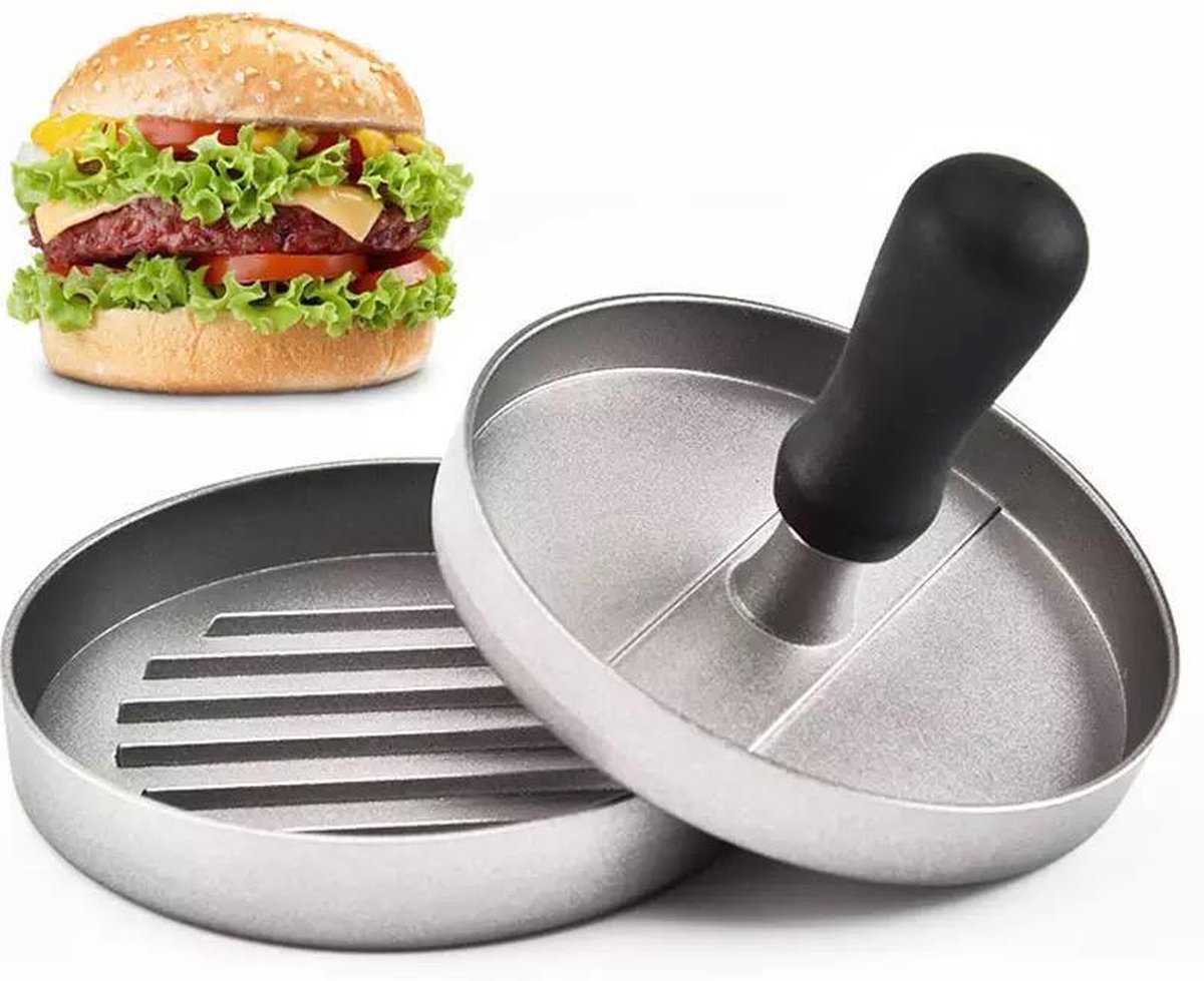Anti-aanbaklaag- Hamburgerpers- Burgermaker- cheeseburger maker- Hamburger vormer - LOUZIR