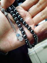 Tasbih Rozenkrans Kralen - Moslim Gebed Kraal - Ronde Kralen - Tesbih - Allah - Islamitische geschenk Tasbeeh