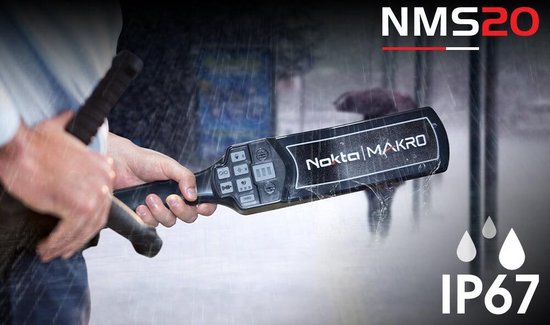 Nokta|Détecteur de métaux de sécurité pour scanner à main Makro NMS20