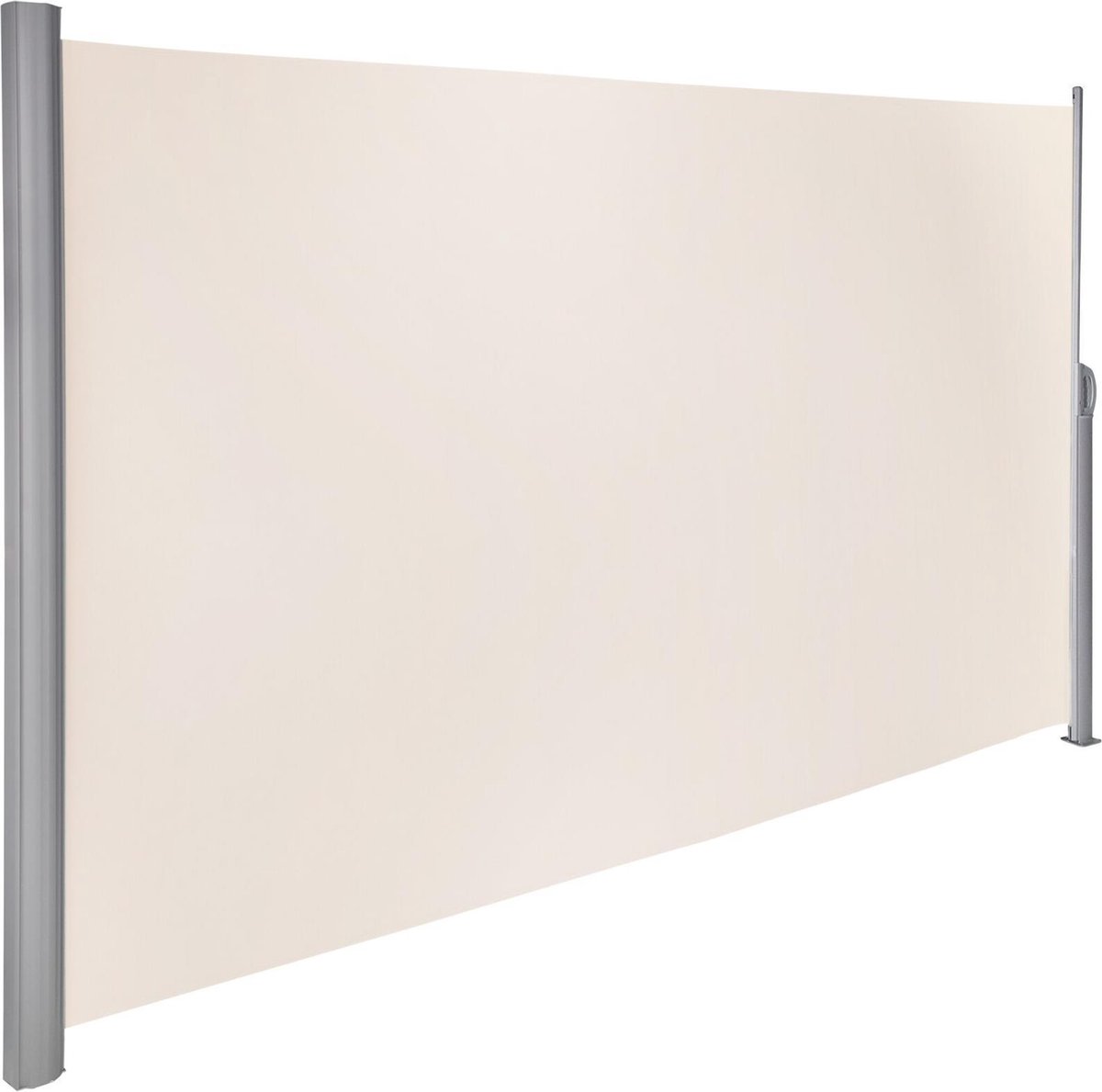 Intrekbare - zijluifel - Outdoor Patio Screen Privacy Divider - Tuin Terras Zonnescherm Windscherm - Beige - Single - 180X300cm