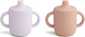 Liewood Neil tuitbeker 2-pack Light lavender rose mix