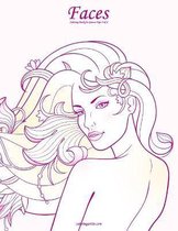 Faces Coloring Book for Grown-Ups 1 & 2