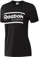 T-shirt Reebok Classic Graphic W Hommes Noir XS