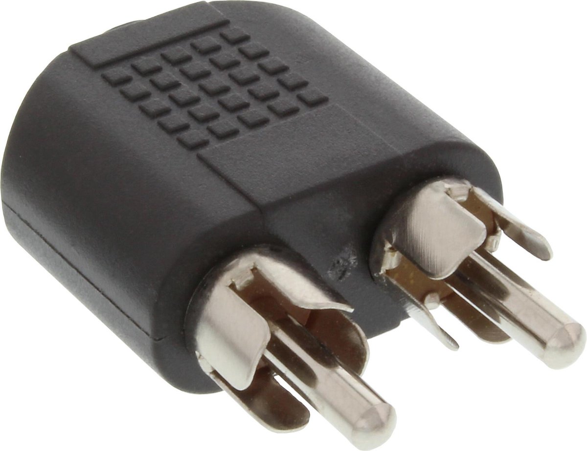 Tulp (m) - 3,5mm Jack (v) stereo audio adapter