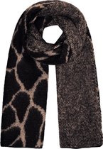 Sjaal - Scarf - Warm - Giraf - Zwart