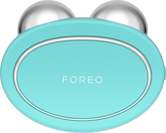 FOREO BEAR microcurrent-apparaat met ovale siliconen kop en slank handvat