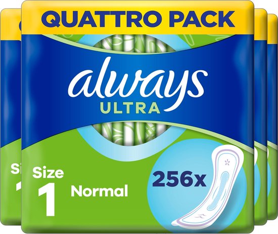 Always Ultra Normal - 256 pièces - Serviette hygiénique | bol.com