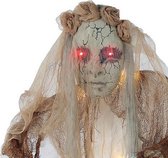 Ophangdecoratie Zombie bruid (183 Cm)