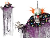 HANGENDE CLOWN HALLOWEEN (120 X 80 X 10 CM) decoratie