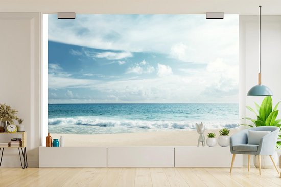 Papier peint - Papier peint photo Plage - Mer - Eté - Largeur 600 cm x hauteur 400 cm