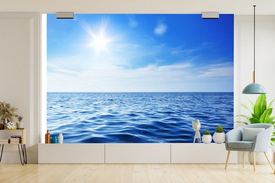 Papier peint - Papier peint photo Mer - Soleil - Ciel - Largeur 330 cm x hauteur 220 cm