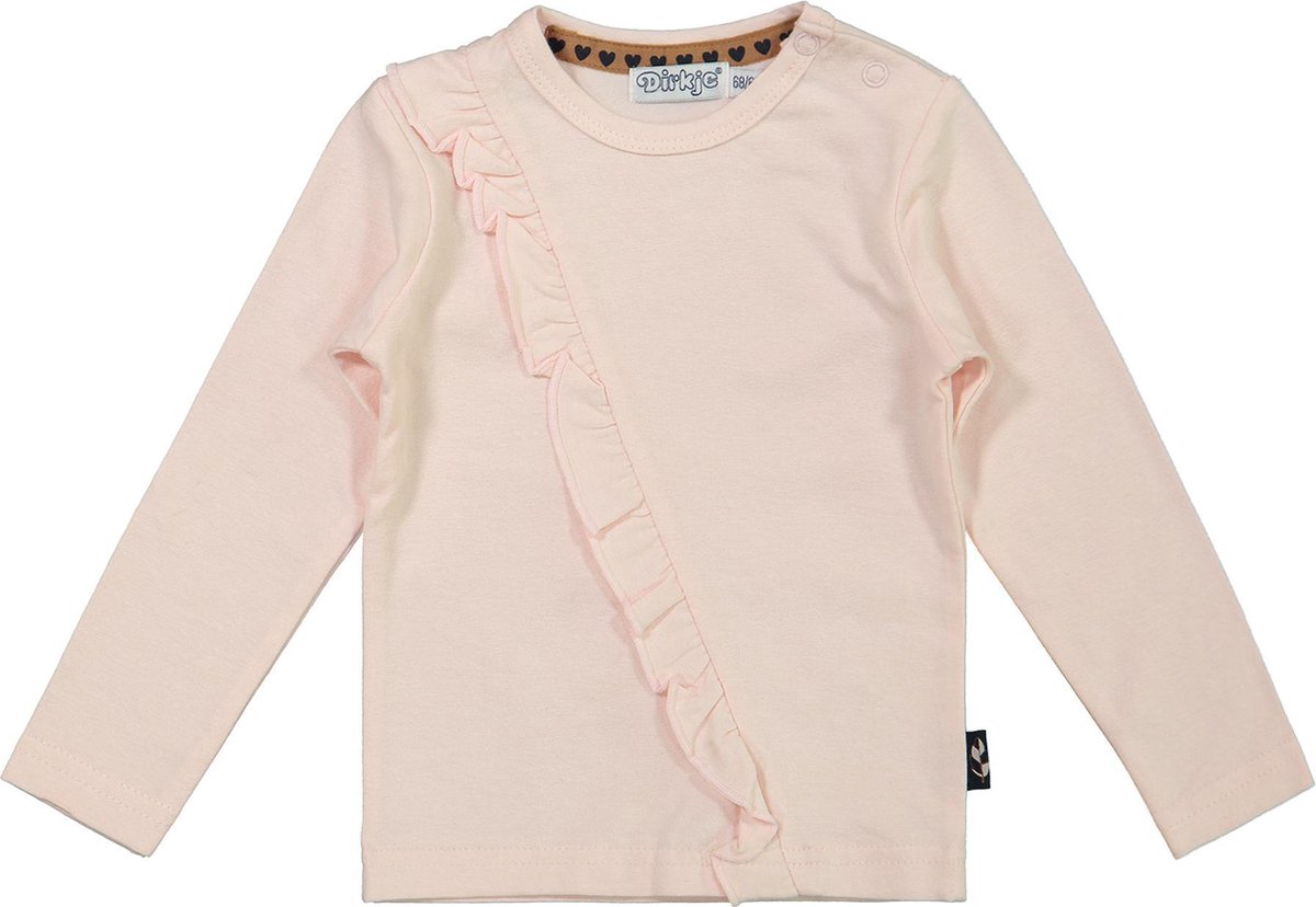 Dirkje longsleeve light pink - Maat 86