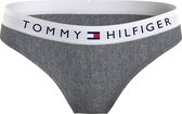 Tommy Hilfiger Logo Onderbroek - Vrouwen - donkergrijs - wit