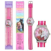 Miss Melody Horloge 1- Zilveren Kast
