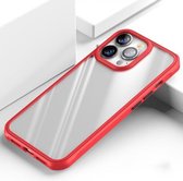 Dawn Series Airbag Schokbestendig TPU + pc-hoesje voor iPhone 13 Pro Max (rood)