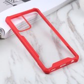 Voor Samsung Galaxy A52 5G acryl + kleur TPU schokbestendig hoesje (rood)