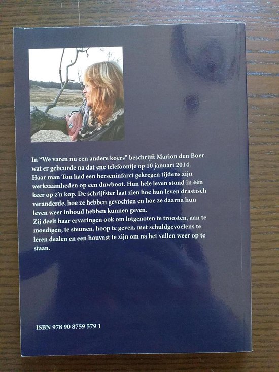 We varen nu een andere koers