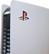 Logo Sticker - Compatibel met Playstation 5 - Klassieke Retro Kleuren - Disc & Digital Edition