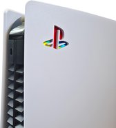 PlayStation 5 Logo Sticker - Klassieke Retro Kleuren - Disc & Digital Edition - Sony - PS5 Accessoires
