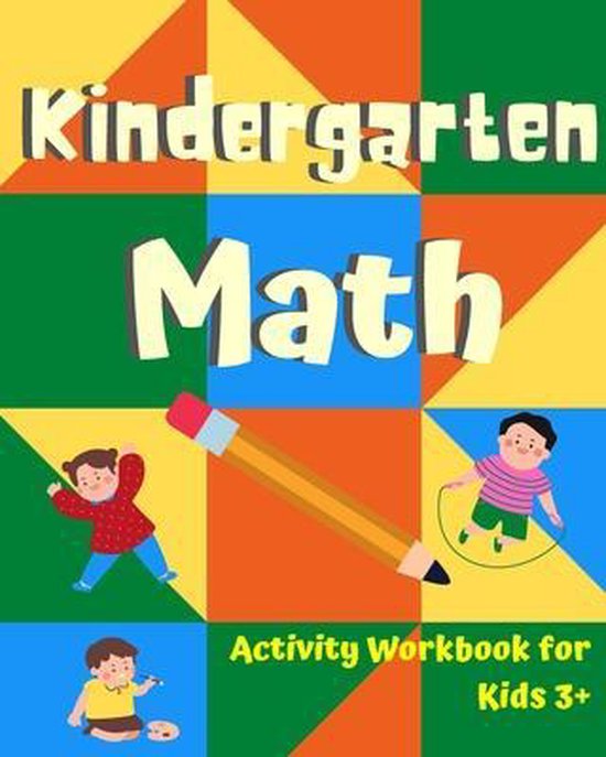 Kindergarten Math Activity Workbook for kids 3+ - cover
