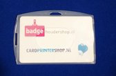 Badgehouder milieuvriendelijk,  pk a 25 stuks - houder voor naambadges - milieuvriendelijk- geschikt voor 3 cards