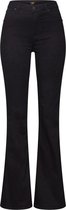 LEE BREESE BLACK RINSE FLARE JEANS-DAMES