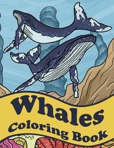 Whales Coloring Book