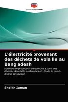 L'électricité provenant des déchets de volaille au Bangladesh