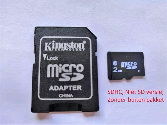 Kingston - Micro SD kaart - 2GB | bol.com