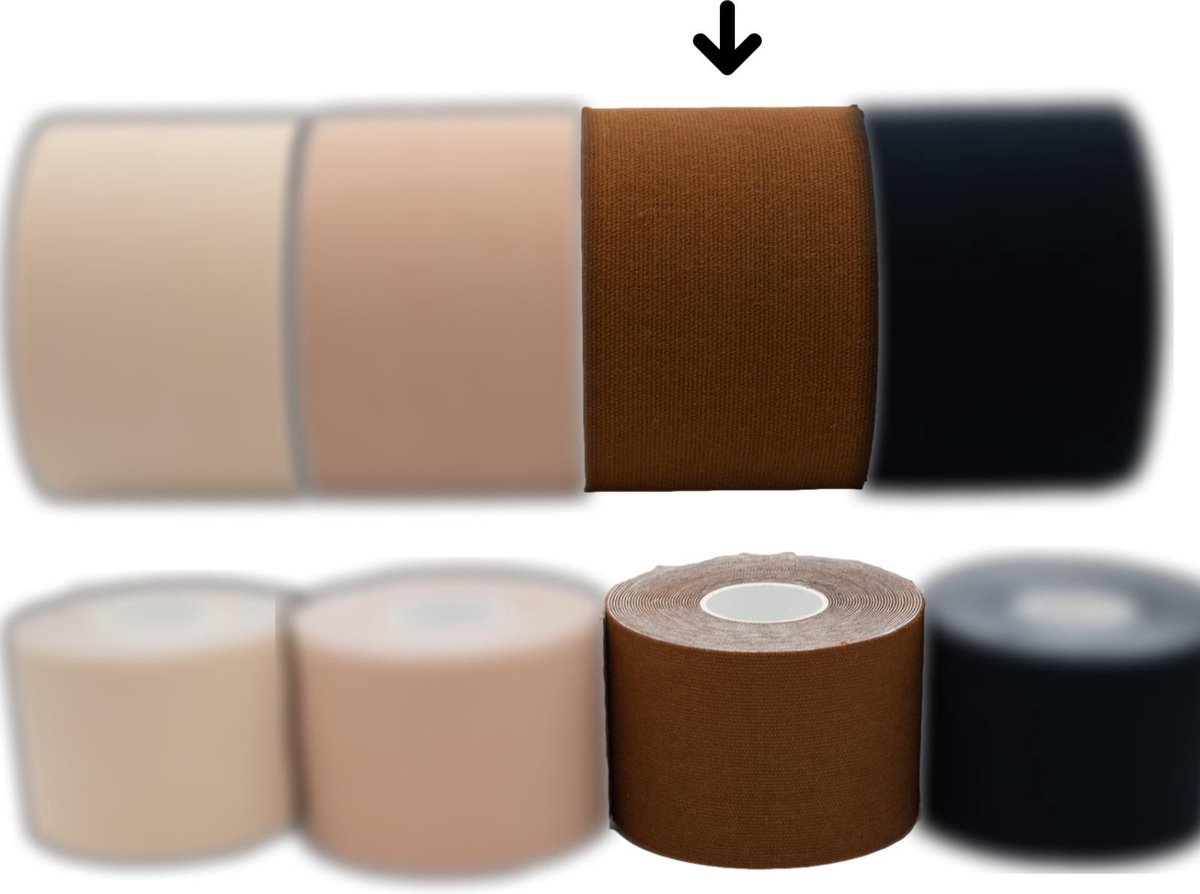 Bruine Boob Tape Tepel cover Fashion tape Nipple covers