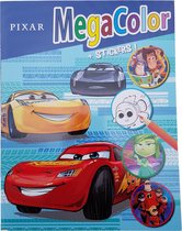 Disney's Pixar "Cars" Kleurboek +/- 120 kleurplaten + Stickers
