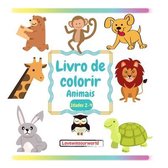 Livro para colorir Animais