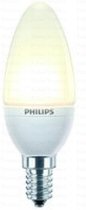 LED lamp E14 2W(10W) kaars wit mat