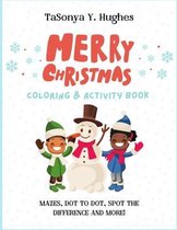Merry Christmas Activity Book for Kids Ages 4-8
