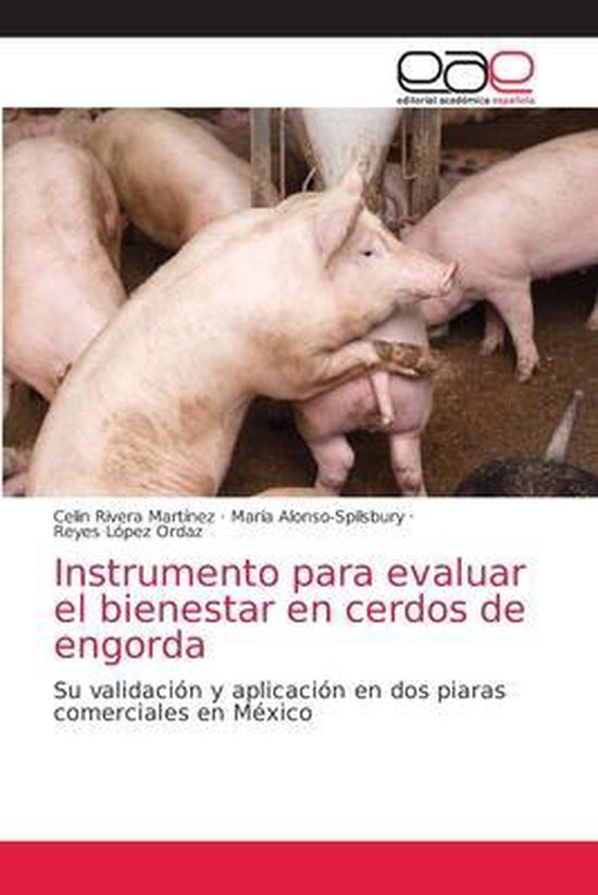 Instrumento para evaluar el bienestar en cerdos de engorda - cover