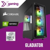 GLADIATOR Game PC Intel i5 10400, GeForce GTX1660 Super, 16GB, 1TB NVME SSD