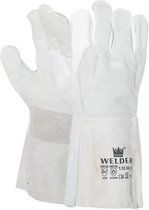 Lashandschoen-handschoen voor laswerkzaamheden-welding glove-lashandschoen met 15cm kap