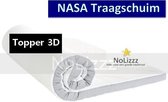 Aloe Vera - Caravan Split Topmatras 3D NASA Traagschuim - 10 CM - 140x190/10