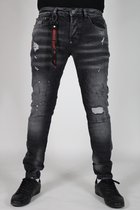 Heren Slim fit jeans The Black Joker