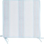 New Classic Stripe Outdoor Blu Chair Kussen + | 40 X 40 | Sierkussen Voor Woonkamer Of Slaapkamer