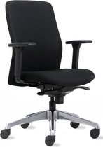 GAME HERO Office Elegant Bureaustoel Ergonomisch - Verstelbare Rugleuning - Zwart