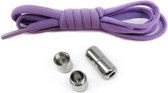 lacets - (violet) - ne pas nouer - lacets élastiques - pas de lien - lacets - lacets de sport - ronds - lacets - lacets pour enfants