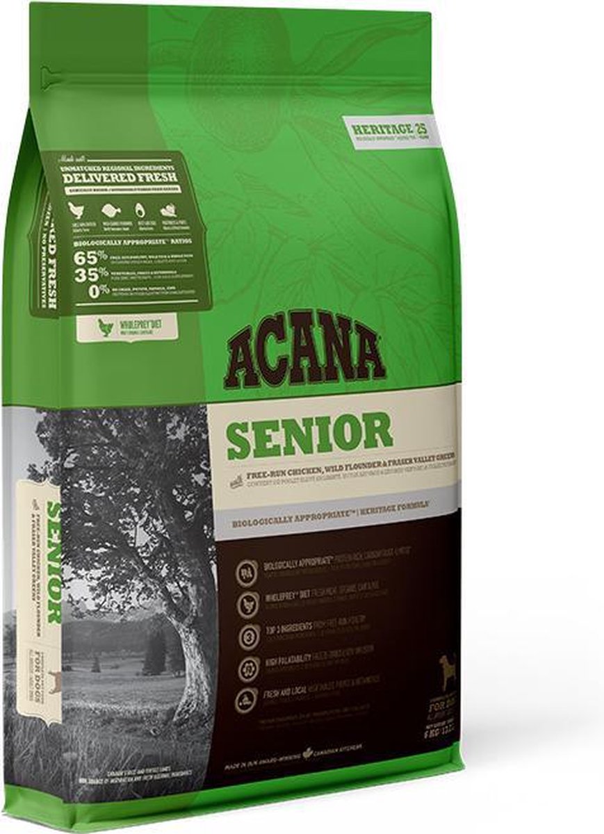 Acana HERITAGE Senior Dog 6 kg. | 6 kilogram